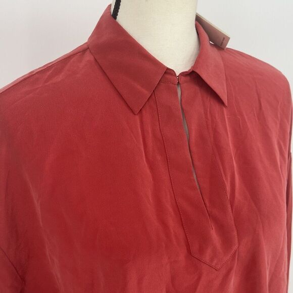 Rebecca Taylor Silk Long Sleeve Pull On‎ Top Blouse NWT $325 Size Small - Picture 6 of 13